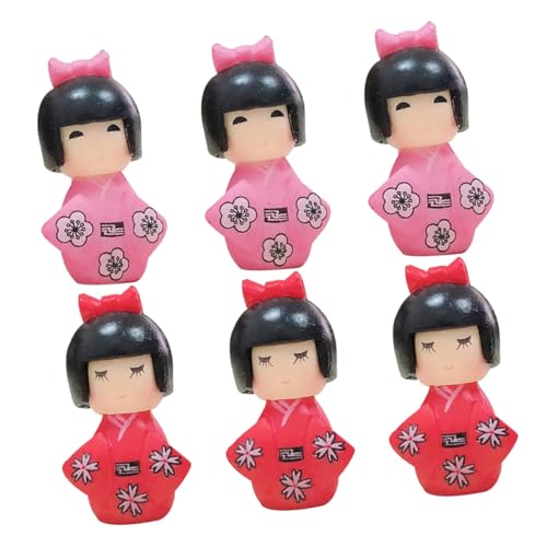 Supvox 6 Stück Kimono-Puppe traditionelle japanische Puppe Mini-Landschaftsdekoration Büroschmuck Desktop japanische Puppe Desktop-Dekoration traditionelle japanische Kimonopuppe PVC Supvox 6 Stück Kimono-Puppe traditionelle japanische Puppe Mini-Landschaftsdekoration Büroschmuck Desktop japanische Puppe Desktop-Dekoration traditionelle japanische Kimonopuppe PVC von Supvox