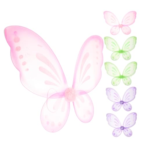 Supvox 6 Stück Kinderflügel Kostüm Fee Kinderkleider kinderkleidung die engelsflügel Kinderparty Butterfly Costume Schmetterlingsflügel Requisiten Flügel für Cosplay Flügel Cosplay Nylon Supvox 6 Stück Kinderflügel Kostüm Fee Kinderkleider kinderkleidung die engelsflügel Kinderparty Butterfly Costume Schmetterlingsflügel Requisiten Flügel für Cosplay Flügel Cosplay Nylon von Supvox