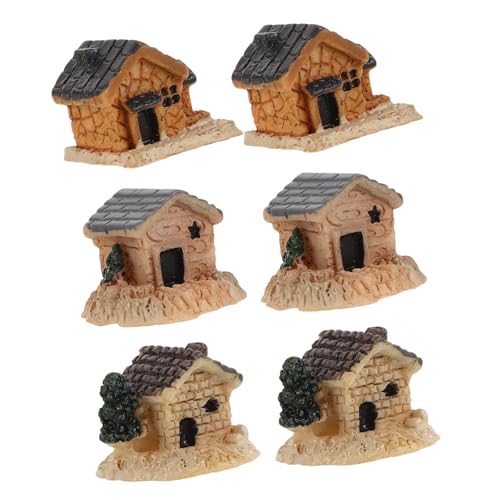 Supvox 6 Stück Kleine Figuren Heimdekoration Terrarium Kleine Häuser Puppenhaus Miniatur Zubehör Bonsai Figuren Hütte Kleines Miniatur Figuren Miniatur Gartenfiguren Harz Supvox 6 Stück Kleine Figuren Heimdekoration Terrarium Kleine Häuser Puppenhaus Miniatur Zubehör Bonsai Figuren Hütte Kleines Miniatur Figuren Miniatur Gartenfiguren Harz von Supvox