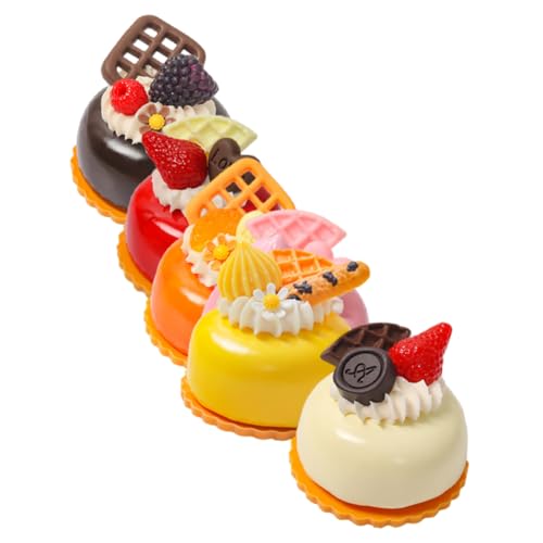 Supvox 6 Stück Lebensmittelmodell Ornamente Kuchenmodelle Gefälschter Kleiner Kuchen Kuchenrequisiten Künstlicher Kleiner Kuchen Künstliche Kuchen-Foto-Requisite Kuchen-Dessert-Modell Pu Supvox 6 Stück Lebensmittelmodell Ornamente Kuchenmodelle Gefälschter Kleiner Kuchen Kuchenrequisiten Künstlicher Kleiner Kuchen Künstliche Kuchen-Foto-Requisite Kuchen-Dessert-Modell Pu von Supvox