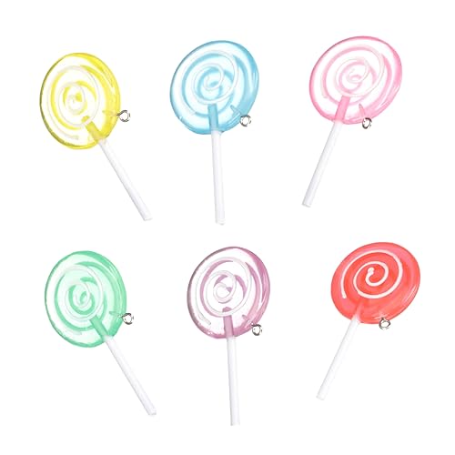 Supvox 6 Stück Lollipop-Modell Gefälschte Süßigkeiten-anhänger Simulation Süßigkeiten Simulationslollipops Süßigkeitendekorationen Simulationslutscher Für DIY Plastik Supvox 6 Stück Lollipop-Modell Gefälschte Süßigkeiten-anhänger Simulation Süßigkeiten Simulationslollipops Süßigkeitendekorationen Simulationslutscher Für DIY Plastik von Supvox