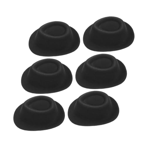 Supvox 6 Stück Mini Filzhüte Kleine Bastelhüte für Puppen Handgemachte Mini Hüte Leicht und Kompakt als Deko und Foto Requisiten für Diy Projekte Supvox 6 Stück Mini Filzhüte Kleine Bastelhüte für Puppen Handgemachte Mini Hüte Leicht und Kompakt als Deko und Foto Requisiten für Diy Projekte von Supvox