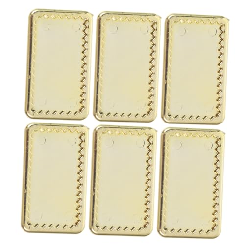 Supvox 6 Stück Miniatur-mini-Teller Puppenhaus Esszimmer Tabletts Mini Zubehör Miniatur Spielzeug Für Küchenszene Supvox 6 Stück Miniatur-mini-Teller Puppenhaus Esszimmer Tabletts Mini Zubehör Miniatur Spielzeug Für Küchenszene von Supvox