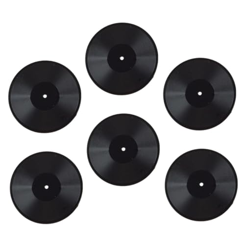Supvox 6 Stücke Mini Phonographen Aufzeichnungen Für Miniatur Puppenhaus Miniatur Spielzeug Tragen Beständig Vinyl Aufzeichnungen Supvox 6 Stücke Mini Phonographen Aufzeichnungen Für Miniatur Puppenhaus Miniatur Spielzeug Tragen Beständig Vinyl Aufzeichnungen von Supvox