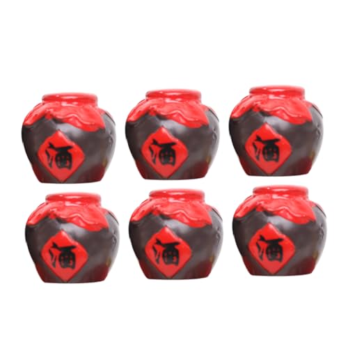 Supvox 6 Stück Mini Weinglas Puppenhaus Spielzeuge Miniatur-Dinge Mini House Ornamente Miniaturspielzeug Mini-küchenzubehör Miniatur-weinglasmodell Plastik Black Supvox 6 Stück Mini Weinglas Puppenhaus Spielzeuge Miniatur-Dinge Mini House Ornamente Miniaturspielzeug Mini-küchenzubehör Miniatur-weinglasmodell Plastik Black von Supvox