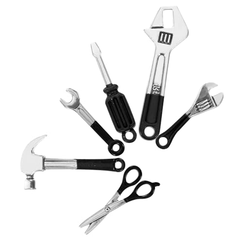 Supvox 6 Stück Mini Werkzeuge Aus Legierung Puppen Puppenhaus Puppenhaus Miniatur Hauswerkzeuge Mini Reparaturwerkzeuge Mini Requisite Mini Reparaturwerkzeug Mini von Supvox