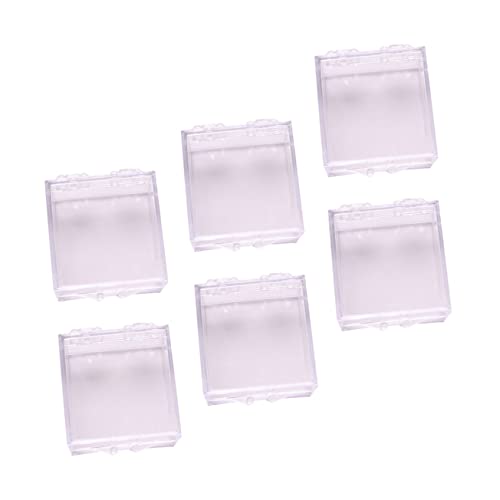 Supvox 6 Stück Mini für Puppenhaus Transparentes Zubehör für Kreative Küchenspiele für Teenager Leicht und Praktisch Ergänzung für Miniaturen und Deko Supvox 6 Stück Mini für Puppenhaus Transparentes Zubehör für Kreative Küchenspiele für Teenager Leicht und Praktisch Ergänzung für Miniaturen und Deko von Supvox