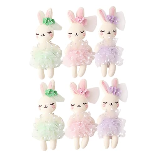 Supvox 6 Stück Miniatur Hase DIY Teiliges Plüsch Kopfschmuck Zubehör Grün Lila für Kreative Bastelprojekte Niedliche Dekoration für Sammler Supvox 6 Stück Miniatur Hase DIY Teiliges Plüsch Kopfschmuck Zubehör Grün Lila für Kreative Bastelprojekte Niedliche Dekoration für Sammler von Supvox