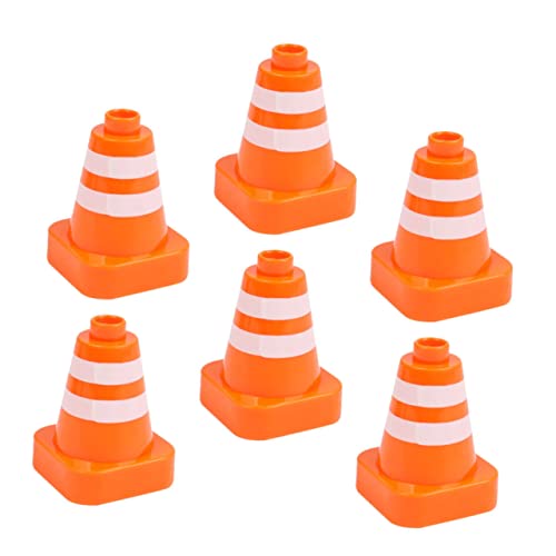 Supvox 6 Stück Straßensperren-Spielzeug Für Jungen Und Mädchen Verkehrsspielzeug Simulation Von Verkehrszeichen Für Fantasievolles Spielen Supvox 6 Stück Straßensperren-Spielzeug Für Jungen Und Mädchen Verkehrsspielzeug Simulation Von Verkehrszeichen Für Fantasievolles Spielen von Supvox