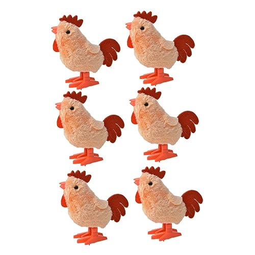 Supvox 6 Stück Simuliertes Plüsch großer handgemachtes Kükenspielzeug Mini Plüschspielzeug tierisches uhrwerk Kuscheltier Huhn Uhrwerk Plastik rot Zufällige Farbe Supvox 6 Stück Simuliertes Plüsch großer handgemachtes Kükenspielzeug Mini Plüschspielzeug tierisches uhrwerk Kuscheltier Huhn Uhrwerk Plastik rot Zufällige Farbe von Supvox