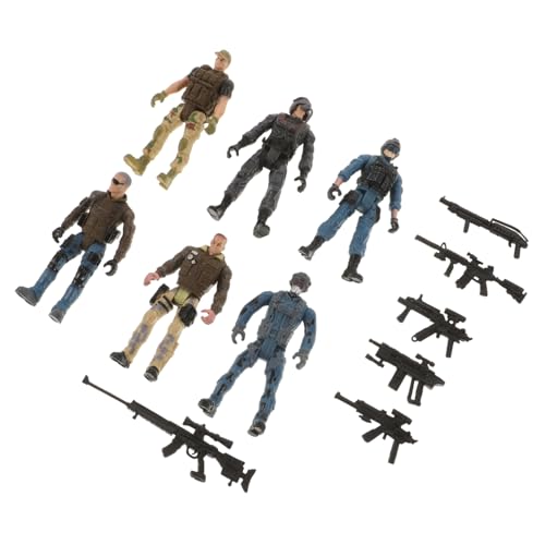 Supvox 6 Stück Soldaten Modellspielzeug Militärwaffen Bausteinspielzeug Actionfiguren Armee Actionfiguren Spielzeugsoldaten Militärfiguren Bewegende Soldaten Für Jungen Supvox 6 Stück Soldaten Modellspielzeug Militärwaffen Bausteinspielzeug Actionfiguren Armee Actionfiguren Spielzeugsoldaten Militärfiguren Bewegende Soldaten Für Jungen von Supvox
