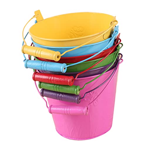 Supvox 6 Stück Spielzeugeimer Sandwanne Sandeimer für den Strand Sandspielzeug Mini-Strandeimer Kindergarten Eimer Angeleimer Wassereimer- Supvox 6 Stück Spielzeugeimer Sandwanne Sandeimer für den Strand Sandspielzeug Mini-Strandeimer Kindergarten Eimer Angeleimer Wassereimer- von Supvox