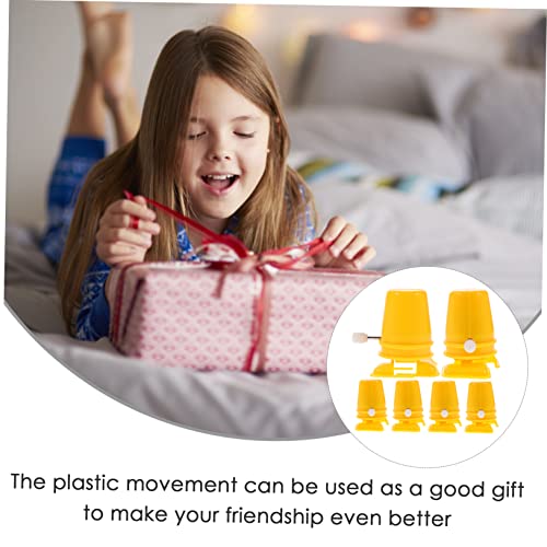 Supvox 6 Stück Teiliges Aufziehmechanismus Kunststoff Kompakte DIY Ersatzbewegung für Spielzeugroboter Basteln Mechanisches Zubehör für Kreative Handarbeit Supvox 6 Stück Teiliges Aufziehmechanismus Kunststoff Kompakte DIY Ersatzbewegung für Spielzeugroboter Basteln Mechanisches Zubehör für Kreative Handarbeit von Supvox