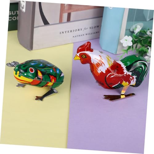 Supvox 6 Stück Teiliges Aufziehspielzeug Wind Up Tierfiguren Cartoon Design Kreatives Lernspielzeug für Jungen und Mädchen von Supvox