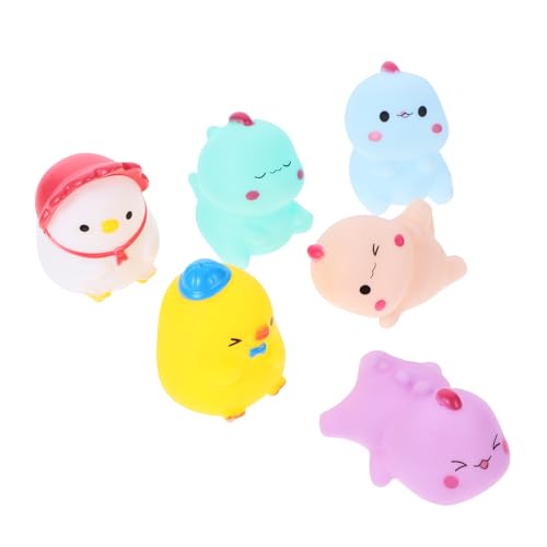 Supvox 6 Stück Teiliges Badespielzeug Set für Niedliche Tierchen mit Quietscher für Badewanne für Kleinkinder Fördert Spiel und Spaß Beim Baden Supvox 6 Stück Teiliges Badespielzeug Set für Niedliche Tierchen mit Quietscher für Badewanne für Kleinkinder Fördert Spiel und Spaß Beim Baden von Supvox