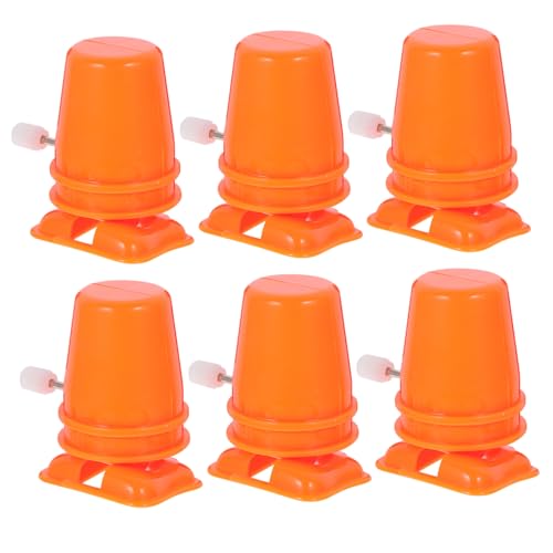 Supvox 6 Stück Teiliges DIY Mechanismus Spielzeugset für Aufziehbarer Laufroboter Zubehör Sichtbarer Mechanismus Tonhandwerk Bastelbedarf Kreatives Bastelspielzeug von Supvox