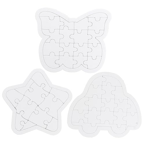 Supvox 6 Stück Teiliges DIY Puzzle für Puzzlestücke zum Ausmalen und Gestalten Kreatives für Bastel und Kunstprojekte Fördert die Kreativität und Interaktion Supvox 6 Stück Teiliges DIY Puzzle für Puzzlestücke zum Ausmalen und Gestalten Kreatives für Bastel und Kunstprojekte Fördert die Kreativität und Interaktion von Supvox