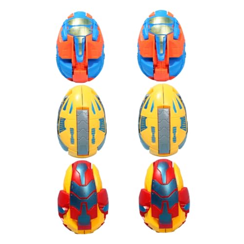 Supvox 6 Stück Teiliges Dinosaurier Eier Plastisches Transformationsspielzeug mit Lustigem Drehmechanismus Pädagogisches Dinosaurier für Langlebig und Detailreich Geeignet als und Supvox 6 Stück Teiliges Dinosaurier Eier Plastisches Transformationsspielzeug mit Lustigem Drehmechanismus Pädagogisches Dinosaurier für Langlebig und Detailreich Geeignet als und von Supvox