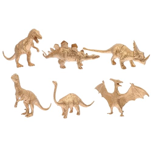 Supvox 6 Stück Teiliges Dinosaurier Modell aus Umweltfreundlichem Kunststoff Detailreiche Simulation Lebendige Desktop Deko Pädagogisches für Spiel und Kreative Supvox 6 Stück Teiliges Dinosaurier Modell aus Umweltfreundlichem Kunststoff Detailreiche Simulation Lebendige Desktop Deko Pädagogisches für Spiel und Kreative von Supvox