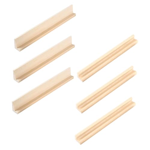 Supvox 6 Stück Teiliges Domino Holzständer Stabile Natürliche Holz-dominohalter Praktische Karten Spielsteinablage für Arthritis-Spieler und Vielseitige Nutzung Supvox 6 Stück Teiliges Domino Holzständer Stabile Natürliche Holz-dominohalter Praktische Karten Spielsteinablage für Arthritis-Spieler und Vielseitige Nutzung von Supvox