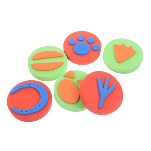 Supvox 6 Stück Teiliges Eva Tierstempel für Weiche Graffiti Handstempel Kreative Malwerkzeuge für Frühe Bildung Geeignet für Kinderzimmer und Bastelprojekte Zufällige Zufällige Farbe Supvox 6 Stück Teiliges Eva Tierstempel für Weiche Graffiti Handstempel Kreative Malwerkzeuge für Frühe Bildung Geeignet für Kinderzimmer und Bastelprojekte Zufällige Zufällige Farbe von Supvox