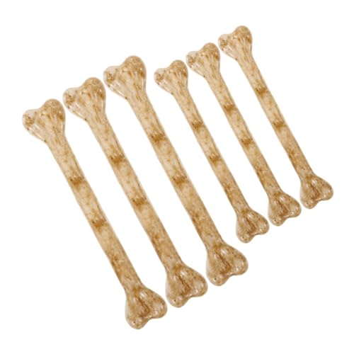 Supvox 6 Stück Teiliges Halloween Deko mit Kleinen Weißen Kunststoffknochen für DIY Schmuck und Kreativprojekte Realistische Skelett Accessoires Auffädeln für Kostüme und Partys von Supvox
