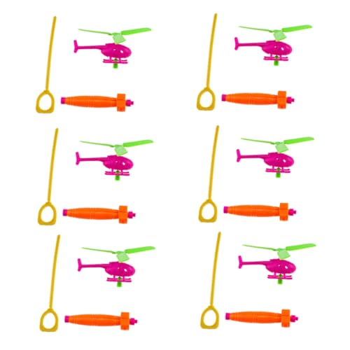Supvox 6 Stück Teiliges Hubschrauber Bunte Flugzeug Propeller zum Werfen Verbessert Hand Auge koordination und Beobachtungsfähigkeit Geeignet für Draußen und Gemeinsames Zufällige Farbe Supvox 6 Stück Teiliges Hubschrauber Bunte Flugzeug Propeller zum Werfen Verbessert Hand Auge koordination und Beobachtungsfähigkeit Geeignet für Draußen und Gemeinsames Zufällige Farbe von Supvox