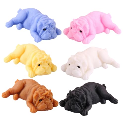Supvox 6 Stück Teiliges Hundespielzeug Niedliche Stressabbau Squeeze Toys in Farben Flexibles Material Langlebig Kinderspielzeug für Entspannung Partyspaß und Frühe Supvox 6 Stück Teiliges Hundespielzeug Niedliche Stressabbau Squeeze Toys in Farben Flexibles Material Langlebig Kinderspielzeug für Entspannung Partyspaß und Frühe von Supvox