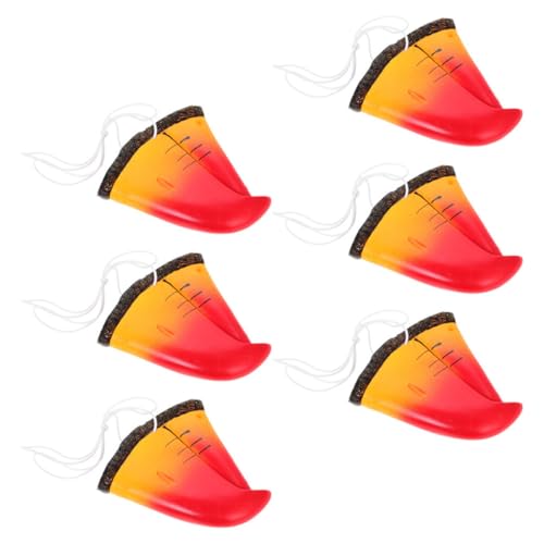 Supvox 6 Stück Teiliges Realistische Papagei Nasendekoration aus Leichtem Gummi Einfach zu Tragen für Halloween Cosplay Partydeko und Tierkostüm Zubehör Supvox 6 Stück Teiliges Realistische Papagei Nasendekoration aus Leichtem Gummi Einfach zu Tragen für Halloween Cosplay Partydeko und Tierkostüm Zubehör von Supvox