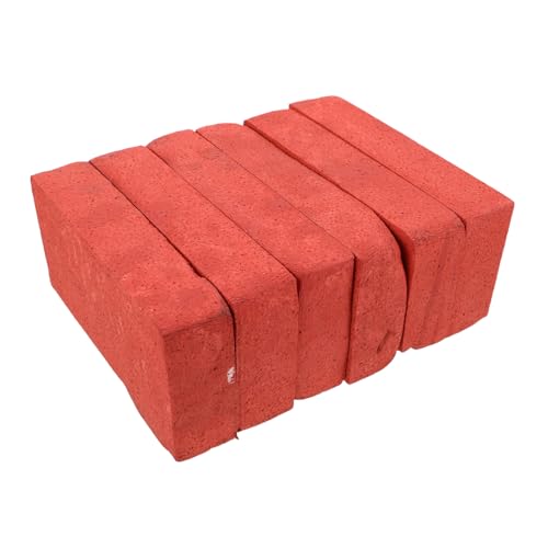 Supvox 6 Stück Teiliges Rote Schaumstoffsteine Leichte Simulation Ziegelblöcke Für Film Requisiten Tricks Effizienter Sicheres Kinderbau Supvox 6 Stück Teiliges Rote Schaumstoffsteine Leichte Simulation Ziegelblöcke Für Film Requisiten Tricks Effizienter Sicheres Kinderbau von Supvox