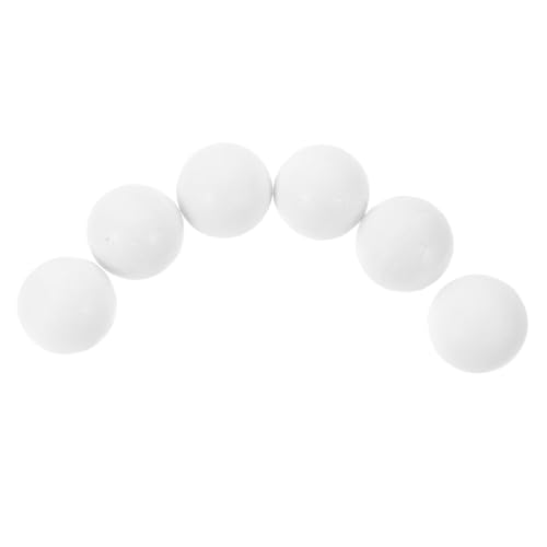 Supvox 6 Stück Teiliges Tischfußball Ersatzball Weiß Kompakt Leicht Tragbar für Kickertisch Indoor Party Spiel Zubehör Tischkicker Fußballbälle Supvox 6 Stück Teiliges Tischfußball Ersatzball Weiß Kompakt Leicht Tragbar für Kickertisch Indoor Party Spiel Zubehör Tischkicker Fußballbälle von Supvox