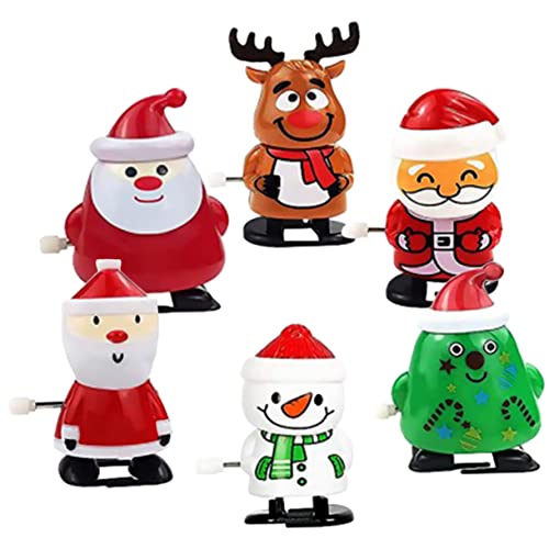 Supvox 6 Stück Teiliges Weihnachtsaufziehspielzeug für Lustige Partyspielzeuge mit Niedlichem Weihnachtsdesign für Mitgebsel und Kindergeburtstagsfeiern Supvox 6 Stück Teiliges Weihnachtsaufziehspielzeug für Lustige Partyspielzeuge mit Niedlichem Weihnachtsdesign für Mitgebsel und Kindergeburtstagsfeiern von Supvox
