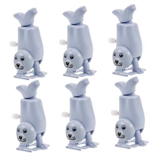 Supvox 6 Stück Teiliges Wind up Seehund mit Realistischem Design Nachhaltiges Aufziehspielzeug ohne Batterien Robustes Material als Kindergeburtstagsgeschenk und Party mitgebsel Supvox 6 Stück Teiliges Wind up Seehund mit Realistischem Design Nachhaltiges Aufziehspielzeug ohne Batterien Robustes Material als Kindergeburtstagsgeschenk und Party mitgebsel von Supvox
