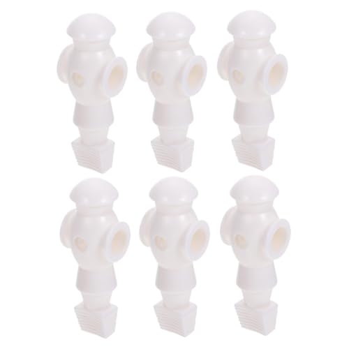 Supvox 6 Stück Tischfußball Figuren aus Langlebigem Harz Ersatzspieler für Tischkicker Verschleißfest und Leicht zu Montieren Standardgröße Glatte Oberfläche für Fußballspiel Zubehör Supvox 6 Stück Tischfußball Figuren aus Langlebigem Harz Ersatzspieler für Tischkicker Verschleißfest und Leicht zu Montieren Standardgröße Glatte Oberfläche für Fußballspiel Zubehör von Supvox