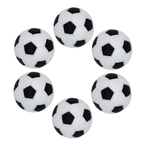 Supvox 6 Stück Tischfußball Kugeln Mini Kickerbälle aus Robustem HIPS Passende Ersatzbälle für Tischkicker Farbige Fußballbälle für Erwachsene Langlebig und Einsetzbar Supvox 6 Stück Tischfußball Kugeln Mini Kickerbälle aus Robustem HIPS Passende Ersatzbälle für Tischkicker Farbige Fußballbälle für Erwachsene Langlebig und Einsetzbar von Supvox