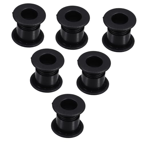 Supvox 6 Stück Tischfußballlager Tabletop Fußballspiel Zubehör für Kickertische Fußball-Tischdekoration Kickertischteile PVC Black Supvox 6 Stück Tischfußballlager Tabletop Fußballspiel Zubehör für Kickertische Fußball-Tischdekoration Kickertischteile PVC Black von Supvox
