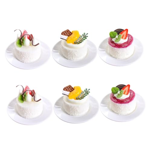 Supvox 6 Stück Tortenmodelldekorationen gefälschter Kuchen gefälschte Kuchen Wohnkultur Kuchen-Modell gefälschtes Kuchenmodell Kuchen -Faux -Dessert realistischer künstlicher Kuchen Pu Supvox 6 Stück Tortenmodelldekorationen gefälschter Kuchen gefälschte Kuchen Wohnkultur Kuchen-Modell gefälschtes Kuchenmodell Kuchen -Faux -Dessert realistischer künstlicher Kuchen Pu von Supvox