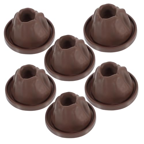 Supvox 6 Stück Vulkanmodellzubehör Tragbar Und Vulkan Vulkan-kit Für Vulkan-bausatz Vulkan-wissenschafts-kit Vulkanspielzeug Vulkanmodelle Coffee Plastik Supvox 6 Stück Vulkanmodellzubehör Tragbar Und Vulkan Vulkan-kit Für Vulkan-bausatz Vulkan-wissenschafts-kit Vulkanspielzeug Vulkanmodelle Coffee Plastik von Supvox