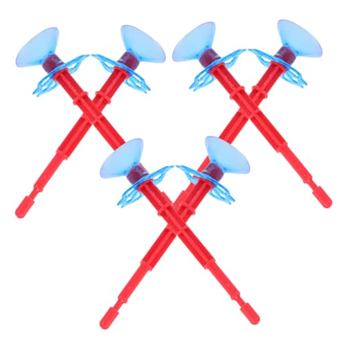 Supvox 6 Stück mit Saugnapf spaß austauschbar Spinnennetz-Shooter- Web-Shooter für Spinnenkostüm für Netze Plastik von Supvox