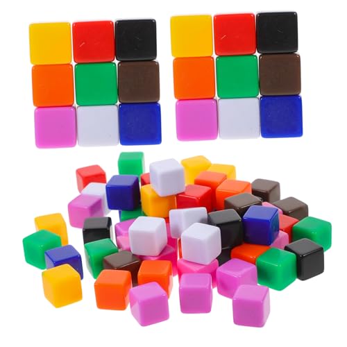 Supvox 60 Stück Teiliges Acrylwürfel mit Glatter Oberfläche und Abgerundeten Ecken Leichte Langlebige Blankowürfel für Brettspiele DIY Bemalung und Kreative Bastelprojekte Sicher für Supvox 60 Stück Teiliges Acrylwürfel mit Glatter Oberfläche und Abgerundeten Ecken Leichte Langlebige Blankowürfel für Brettspiele DIY Bemalung und Kreative Bastelprojekte Sicher für von Supvox