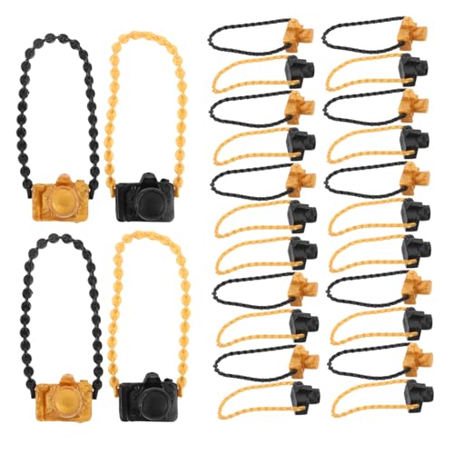 Supvox 60 Stück Teiliges Goldfarbener Kette und Schwarzer Miniaturkamera Puppenzubehör für Kreative Fotografie Stilvolles Schmuckstück und Dekoratives Accessoire für Puppenhaus Supvox 60 Stück Teiliges Goldfarbener Kette und Schwarzer Miniaturkamera Puppenzubehör für Kreative Fotografie Stilvolles Schmuckstück und Dekoratives Accessoire für Puppenhaus von Supvox