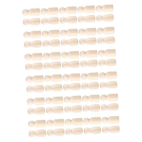 Supvox 60Stücke DIY Holzfiguren Unvollendete Puppen aus Holz DIY Bastelmaterialien für Kreativität und Praktische Fähigkeiten zu Fördern für Kunsthandwerk Supvox 60Stücke DIY Holzfiguren Unvollendete Puppen aus Holz DIY Bastelmaterialien für Kreativität und Praktische Fähigkeiten zu Fördern für Kunsthandwerk von Supvox