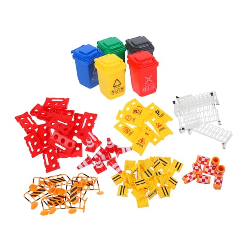 Supvox 67 Stück Teiliges Verkehrszeichen spielset aus Abs Mini verkehrskegel und Straßenschild Lernspielzeug für Fördert Hand Auge koordination Verkehrssicherheit und Kognitives Supvox 67 Stück Teiliges Verkehrszeichen spielset aus Abs Mini verkehrskegel und Straßenschild Lernspielzeug für Fördert Hand Auge koordination Verkehrssicherheit und Kognitives von Supvox