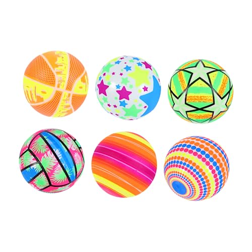 Supvox 6Stücke Aufblasbare Strandbälle Für Pool Und Garten Für Drinnen Und Draußen Farbenfrohes Design Perfektes Wasserspielzeug Für Unvergesslichen Spaß Supvox 6Stücke Aufblasbare Strandbälle Für Pool Und Garten Für Drinnen Und Draußen Farbenfrohes Design Perfektes Wasserspielzeug Für Unvergesslichen Spaß von Supvox