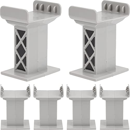 Supvox 6Stücke Eisenbahnbrückenstützen für Spielzeugeisenbahn Kompakte und Gleisstützen Geschenkidee für Verbessert die Stabilität der Holzeisenbahn Supvox 6Stücke Eisenbahnbrückenstützen für Spielzeugeisenbahn Kompakte und Gleisstützen Geschenkidee für Verbessert die Stabilität der Holzeisenbahn von Supvox