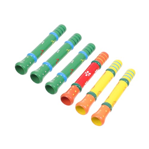 Supvox 6Stücke Holzpfeife Für Musikinstrumente Aus Holz Für Frühe Bildung Kreative Und Unterhaltung Für Partys Und Schulaufführungen Supvox 6Stücke Holzpfeife Für Musikinstrumente Aus Holz Für Frühe Bildung Kreative Und Unterhaltung Für Partys Und Schulaufführungen von Supvox