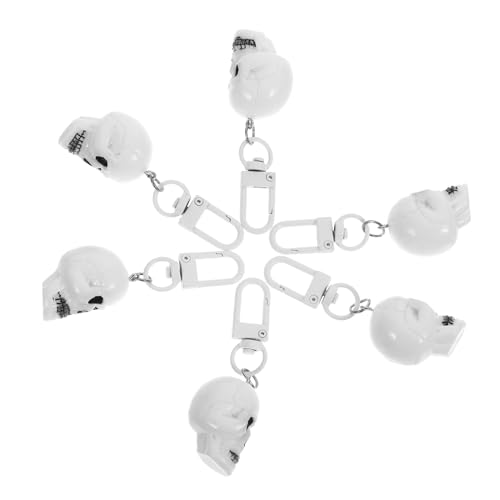 Supvox 6Stücke Skull Schlüsselanhänger Vintage Hängedekoration Für Taschen Und Rucksäcke Halloween Partyzubehör Tragbar Und Leicht Perfektes Für Freunde Supvox 6Stücke Skull Schlüsselanhänger Vintage Hängedekoration Für Taschen Und Rucksäcke Halloween Partyzubehör Tragbar Und Leicht Perfektes Für Freunde von Supvox