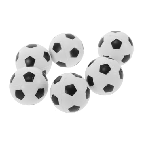 Supvox 6Stücke Stressbälle Squeeze Bälle Mini Fußball Für Entspannendes Für Partys Und Unterwegs Zur Stressbewältigung von Supvox
