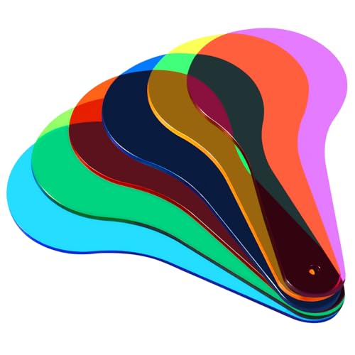 Supvox 6Stücke Teiliges Lernfarbpaddel für Wissenschaftliche Farbfilterpaddel für Kreative Experimente im Klassenzimmer und Zuhause für Farbunterricht und Spielerisches Supvox 6Stücke Teiliges Lernfarbpaddel für Wissenschaftliche Farbfilterpaddel für Kreative Experimente im Klassenzimmer und Zuhause für Farbunterricht und Spielerisches von Supvox