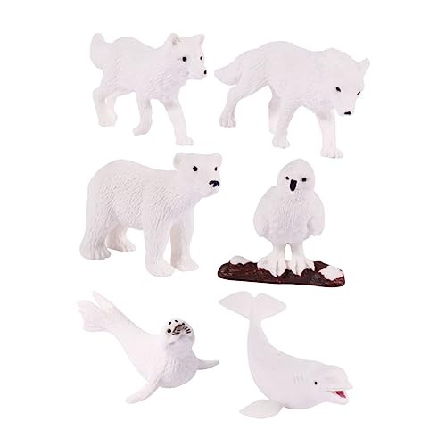 Supvox 6stücke Teiliges Meerestier-spielzeugset Realistische Meeresfiguren-Modelle Aus Hochwertigem Kunststoff Kinderspielzeug Für Partygeschenke Und Dekoration von Supvox